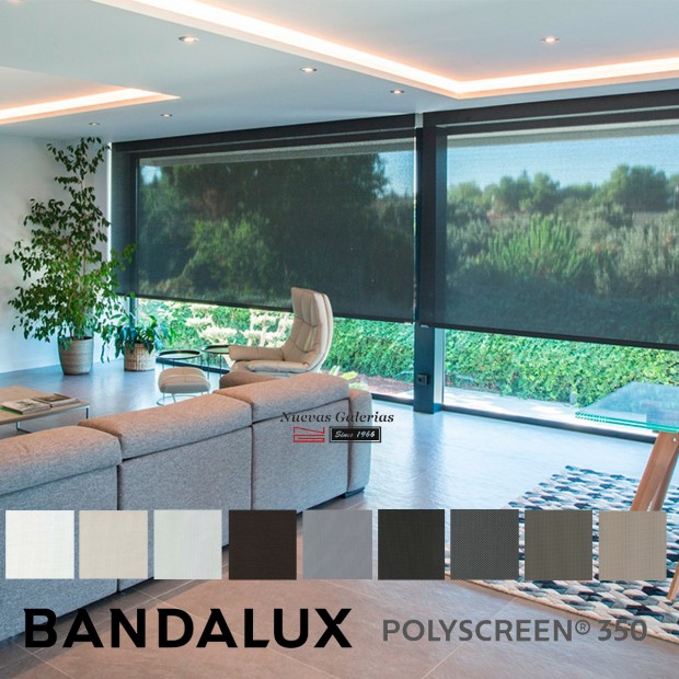 Estor Enrollable Premium Plus  Polyscreen 350 Bandalux - Nuevas Ga