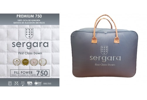 Sergara Premium 750 Fill Power Summer Down Comforter