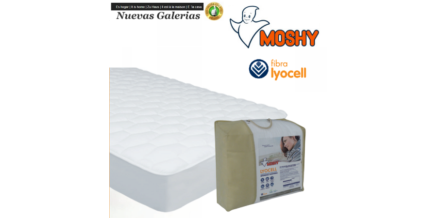 Lyocell Coprimaterasso trapuntato reversibile | Moshy