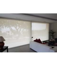 Estores para exterior marco ventana tejido Screen Textil 3%